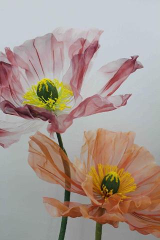 汨羽藝境工作室 - 巨型花藝｜罌粟花｜