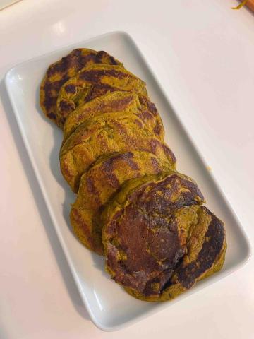 Jade’s kicthen（潔德作菜） - 蔬食-南瓜煎餅 客製