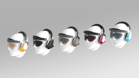 引意創合設計 - 耐力賽電競團隊耳機改型設計