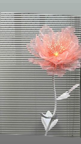 汨羽藝境工作室 - 巨型花藝｜牡丹氣氛燈｜