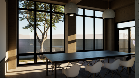 Lu Architecture studio - 室內渲染-會議空間