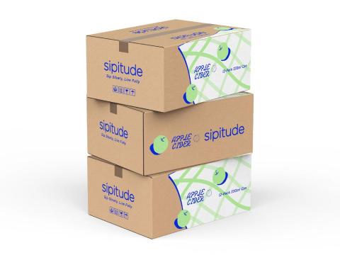 canwork - 蘋果西打紙箱設計