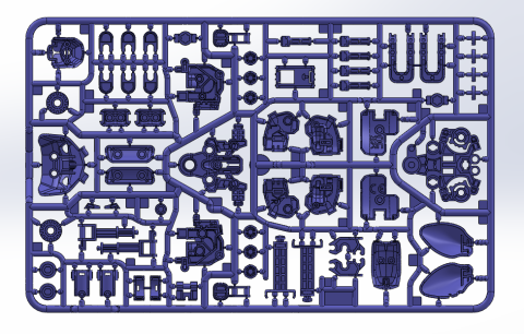 Billy - 玩具塑膠片成品