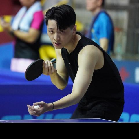 提供桌球服務的專家吳聰山Mountain