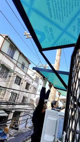 蒲清豐 - 窗戶進水，採光罩施工