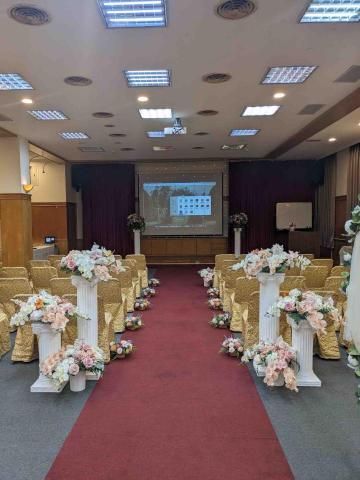 夏葉佐國際 - 走道花佈置