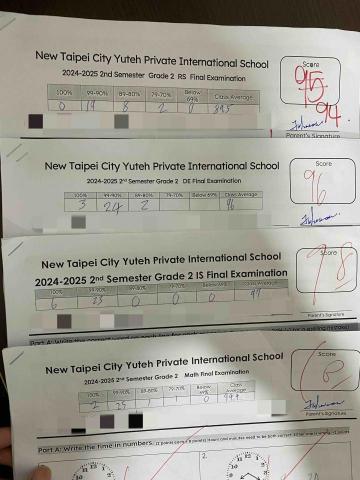 周伽宸 - 學生各科成績優良