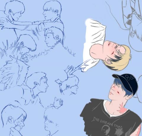 葉冠妤 - 偶像明星繪畫
（Procreate繪製）