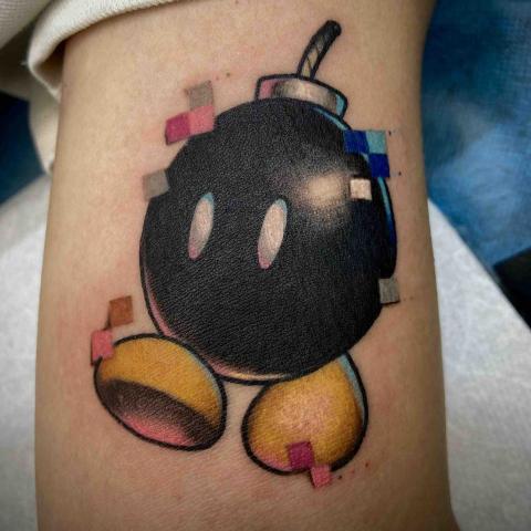 波波紋身 - 美式小圖