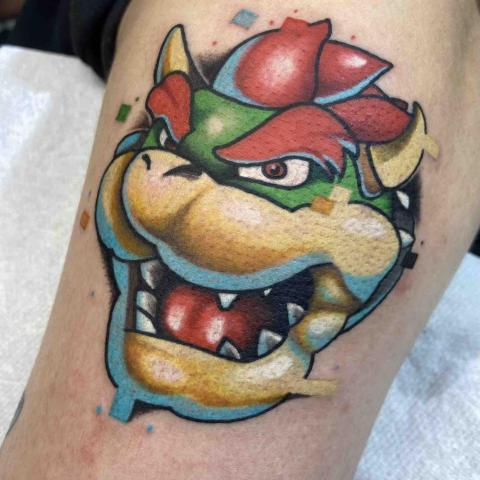 波波紋身 - 美式小圖