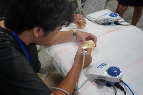 黃廉鈞 - 獸醫牙科洗牙練習