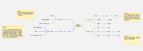 思考星球/兒童心智圖作文哲學邏輯/蔡宜珍 - 上課產出的心智圖