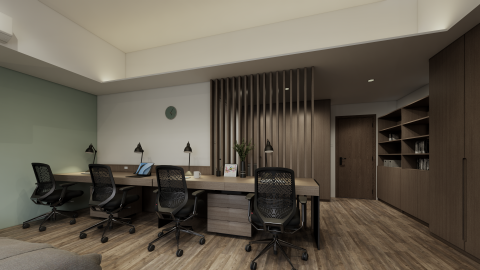 閣雅設計 - 宿舍房間
設計者: 科琪綠工業  閣雅設計
3D透視: 閣雅設計