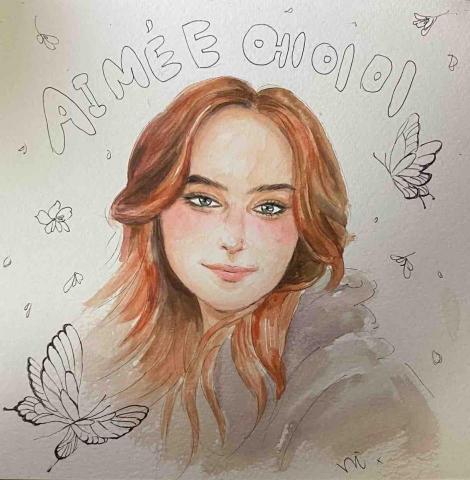 陳采妮｜妮妮老師🎨🌼 - 人像水彩