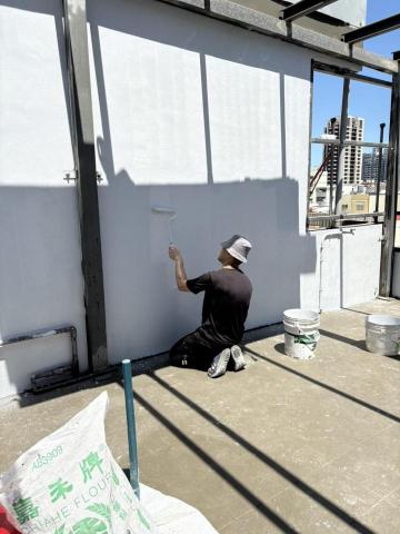 工程小姚 - 頂樓外強防水+上防水面漆