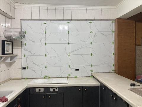 阿榮師父水電工程 - 廚房壁磚拆除 重貼
