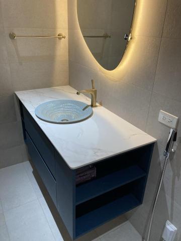 阿榮師父水電工程 - 設計師案場
安裝浴櫃 浴鏡 龍頭 台上盆 五金配件