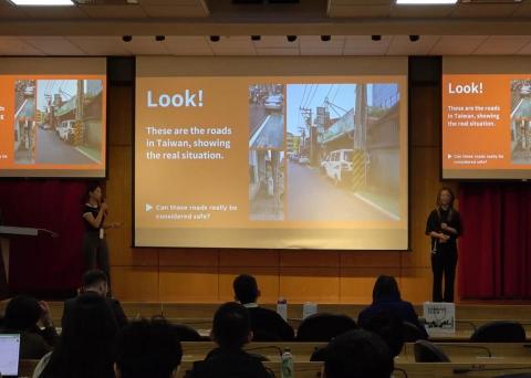 珮安 - 參加台科校內SDGs簡報比賽