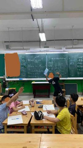 張鈞涵 - 英語班 上課照片