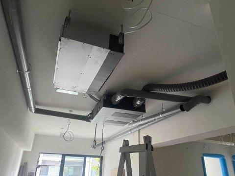 虹詮冷氣空調工程行（冷氣出租） - 埋入式冷氣安裝&全熱交換器安裝