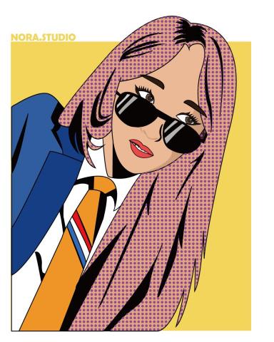 Nora Jian - 似顏繪