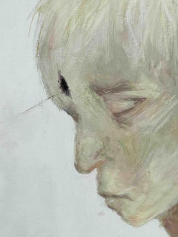 于雨仟 - 油蠟筆繪畫