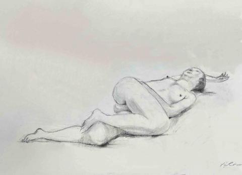 于雨仟 -  素描人體速寫