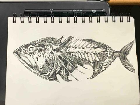 于雨仟 - 代針筆繪畫