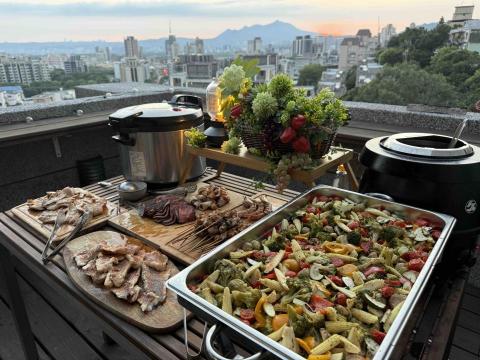 緗蒔花藝X食蒔私廚 - 烤肉派對