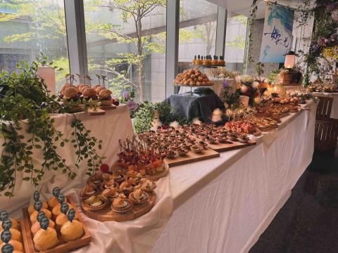 緗蒔花藝X食蒔私廚 - 100人光寶科技婦女協會活動