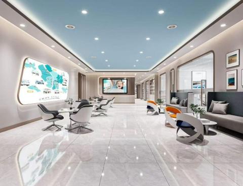 富麗旺開發創意整合工程 - 牙醫診所洽談空間