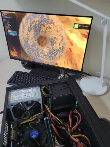 G.B 電腦維修/組裝/販售 - 燒機照片