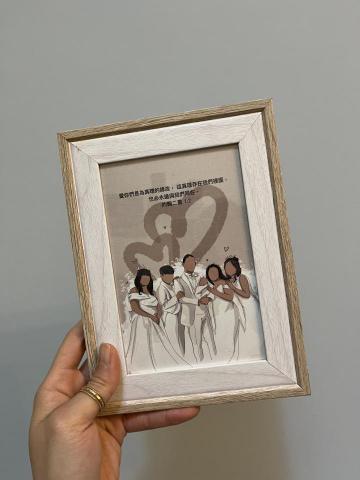 Elaine - 電繪圖（相框禮物）