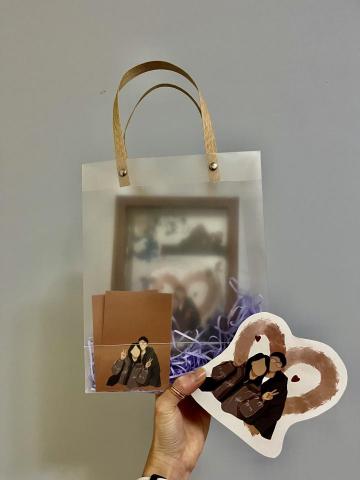 Elaine - 電繪圖（相框禮物）