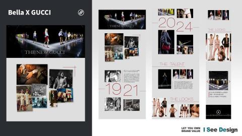 嶼果設計 - 活動行銷網站 / 網頁設計製作 / 網站前端製作 / Bella-GUCCI