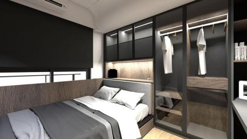 人本設計室內裝修有限公司 - 臥室系統櫃設計