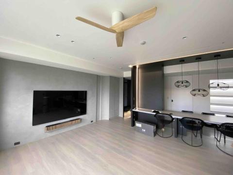 綵稼造型燈飾 - 無燈款吊扇