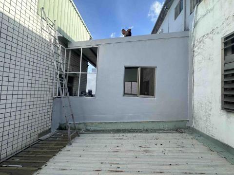 江的油漆 - 防水後-油漆