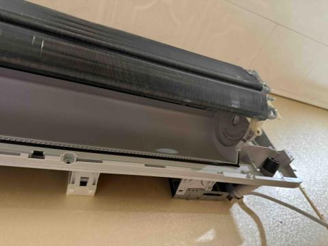 慶峯電機企業社 - 冷氣清洗風輪基板會拆下來