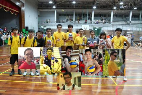 邱俊穎 - 校際排球比賽得獎合照