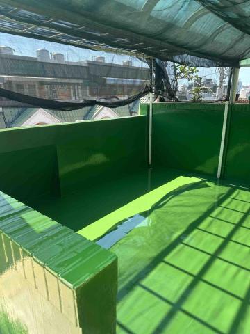 御水工程 - 陽台PU中材層