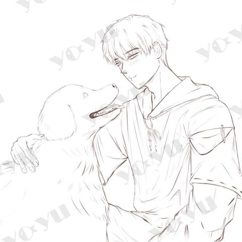 鯉魚YOYU工作室 - 乾淨線稿/未上色線稿