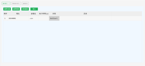 昕睿資訊股份有限公司 - 大戶逐筆交易百萬級資料匯入處理系統