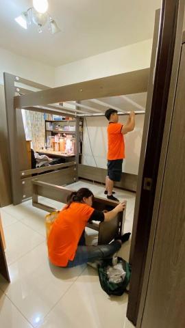 禾辰家具 - 高架床組裝