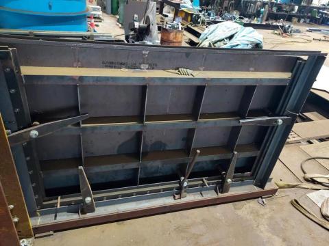 呂大銓 - 擋水門繪製