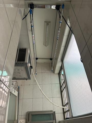 開鑫鐵工廠 - 手拉曬衣桿 ( 更換後 )