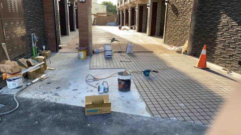 林佑祥 - 豐原社區透天別墅車道施作（10*10）