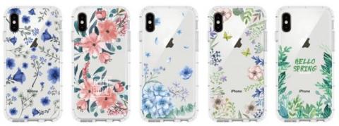 設計打包半編 - 曾於DEVILCASE惡魔盾手機殼擔任設計師所設計之花草系列