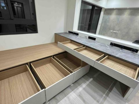 豐碩室內裝潢設計 - 收納大空間