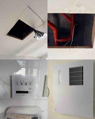 阿賢 - 南屯2015-8-29安裝ToTo三合一暖風機